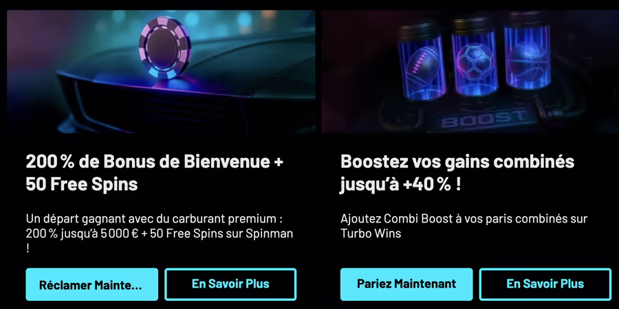 Free spins et tours gratuits